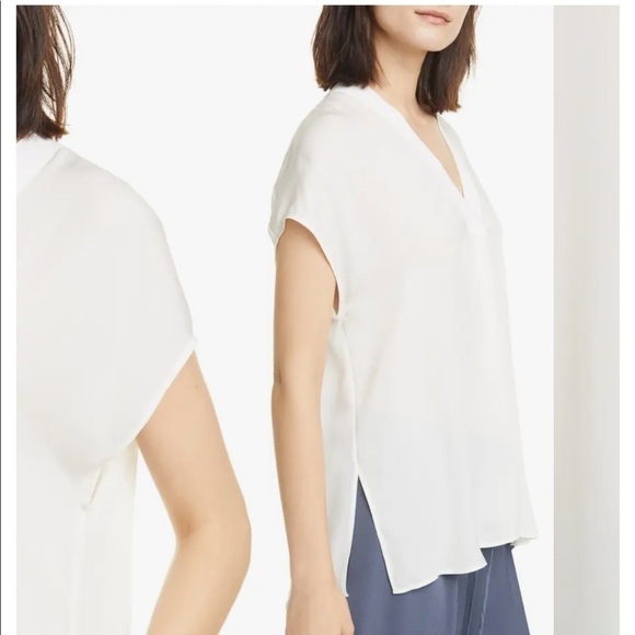 New - Vince 💯% silk top - Picture 4 of 10
